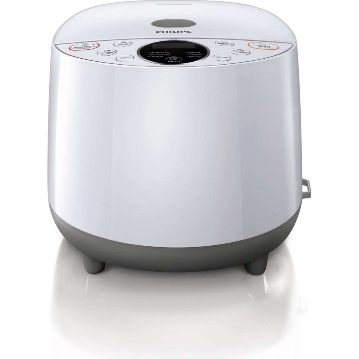 Philips Daily Collection 4L Grain Master Rice Cooker White HD4514/72