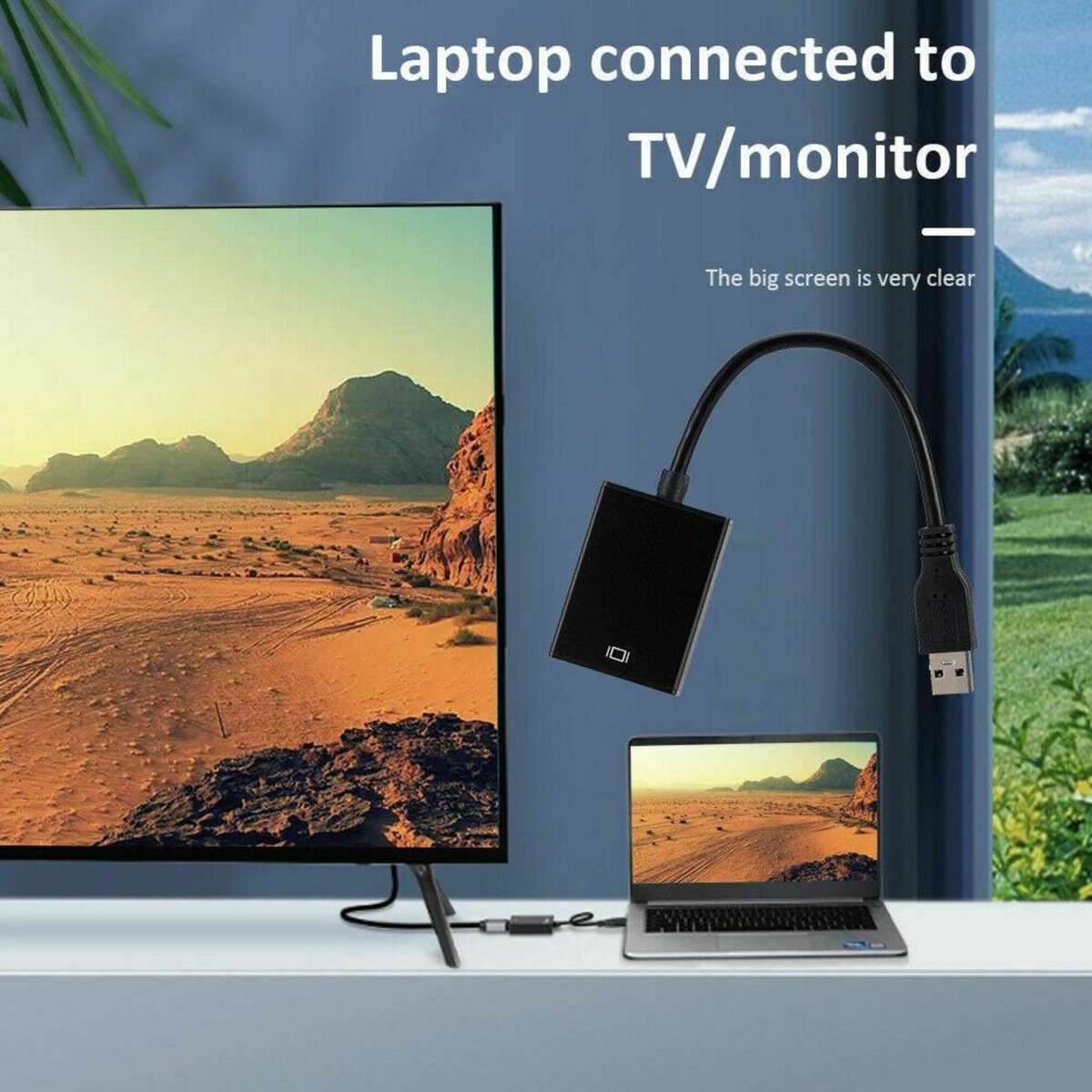 Tavice USB 3.0 Male to HDMI Female Adapter Converter Woolworths