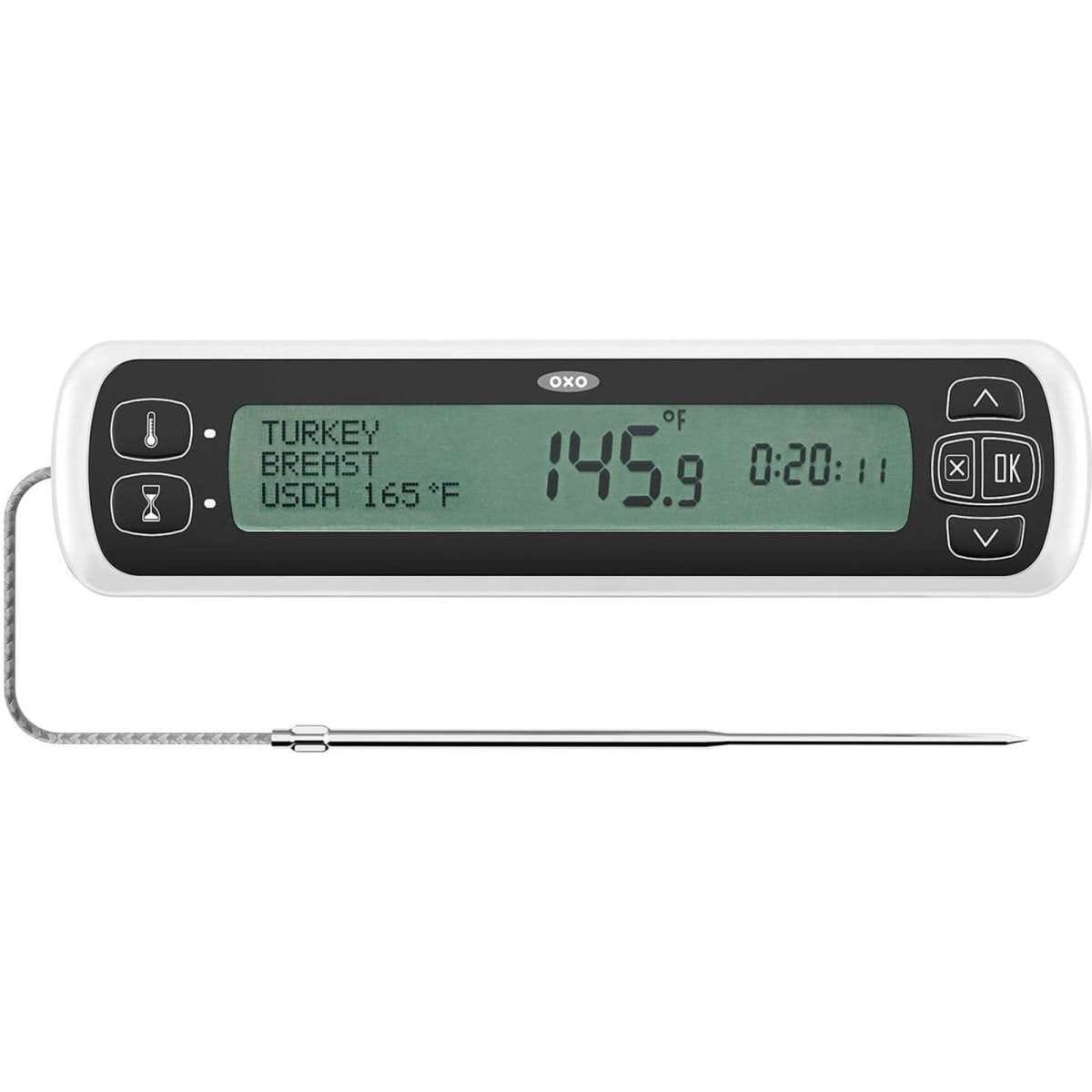 Oxo Good Grips Chefs Precision Digital LeaveIn Meat Thermometer White