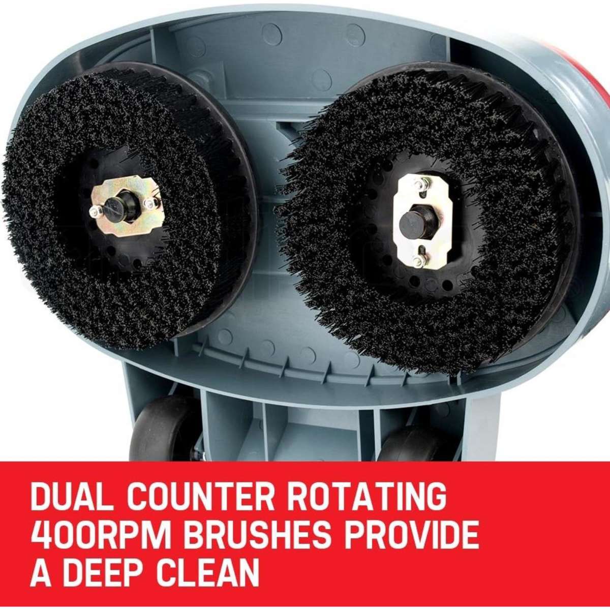 Auch Electric Floor Polisher 5in1 Twinhead Timber Tile Wax Buffer