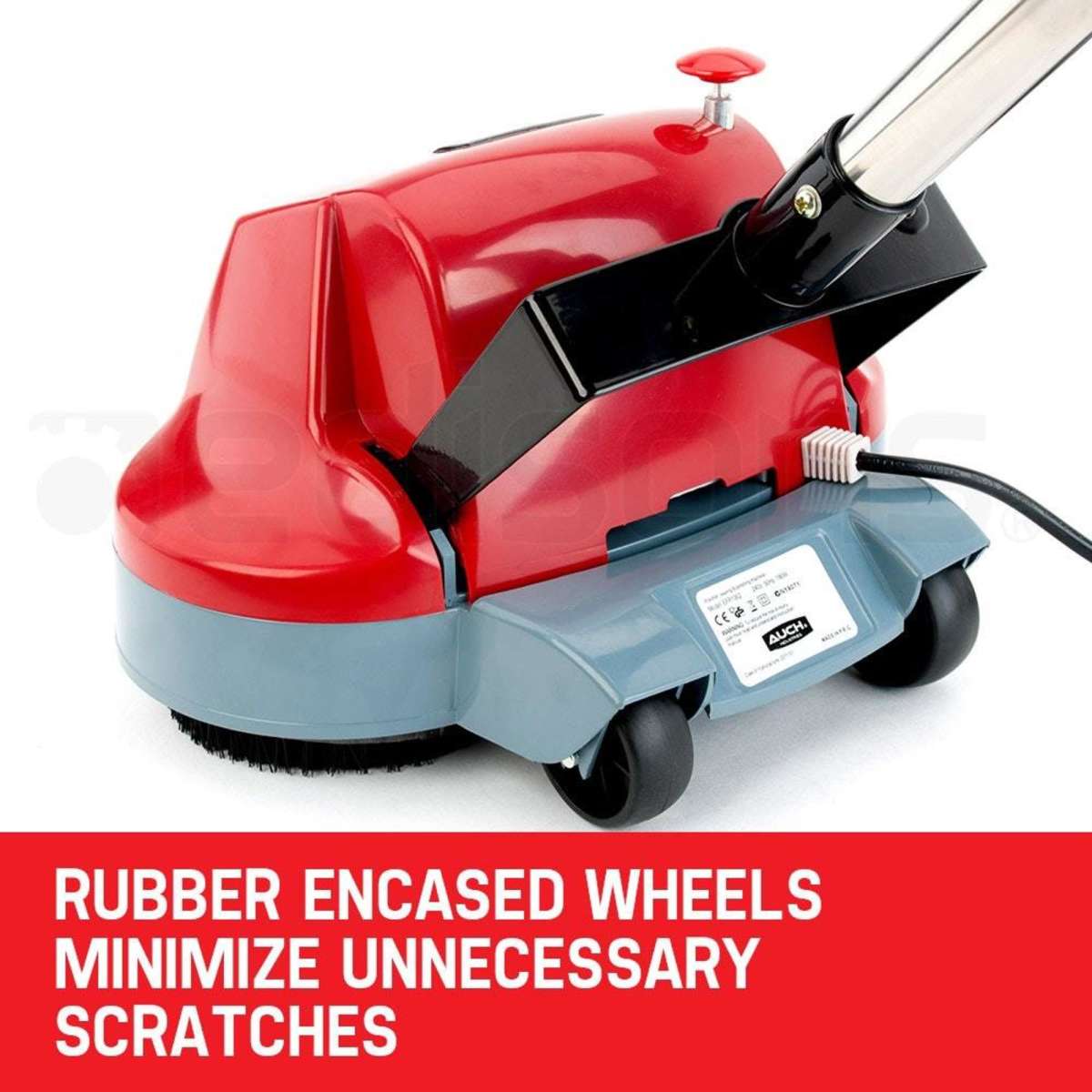 Auch Electric Floor Polisher 5in1 Twinhead Timber Carpet Tile Wax