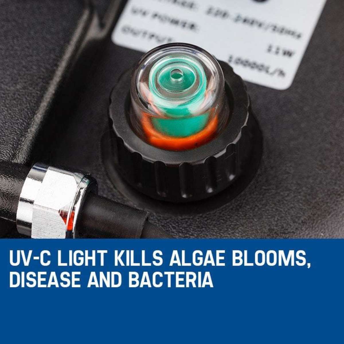 Protege Aquarium Filter External Canister Aqua Fish Water Tank Uv Light