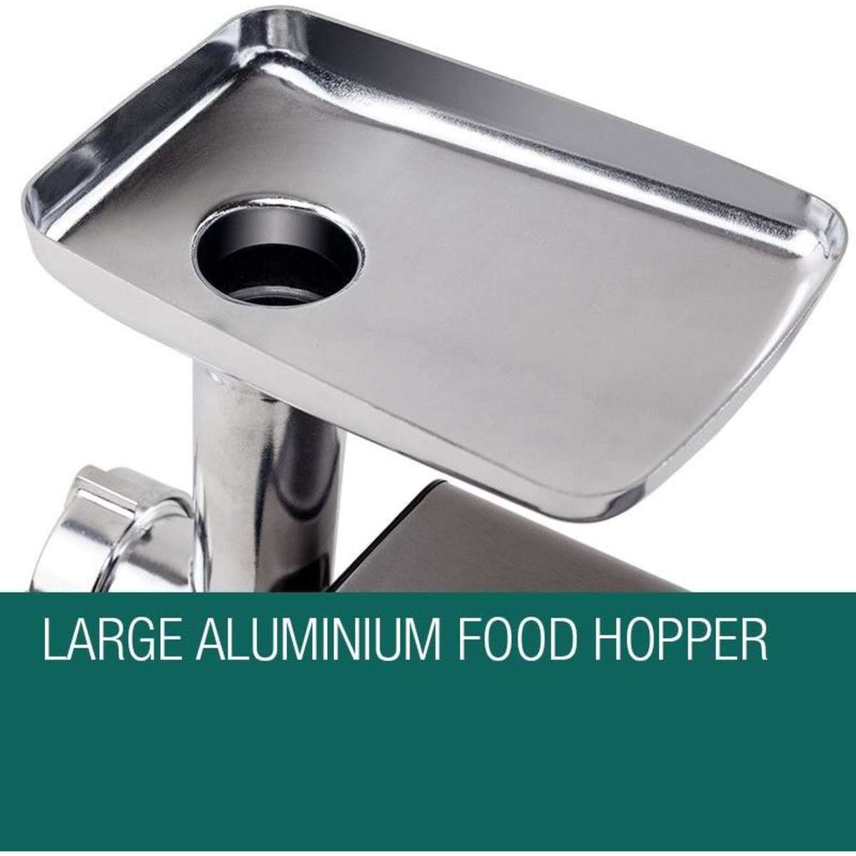 Eurochef Meat Grinder Electric Stainless Steel Mincer Sausage Kebbe