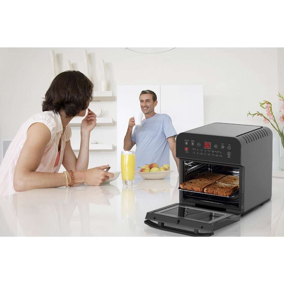 Eurochef 16L Air Fryer Electric Digital Airfryer Rotisserie Large Big