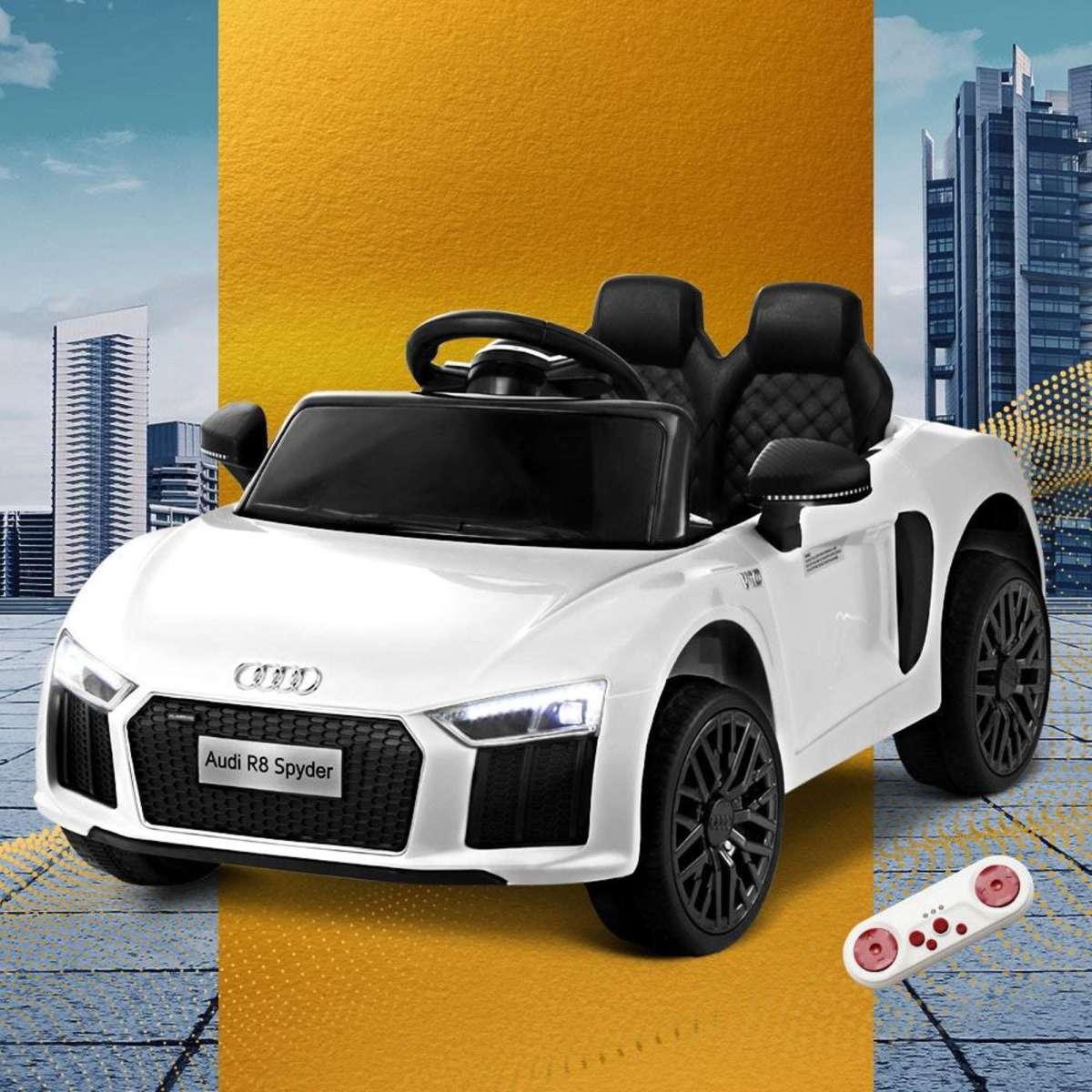 Rigo Audi R8 Ride On Car Kids Sports Electric Toy Cars 12V w/ Remote