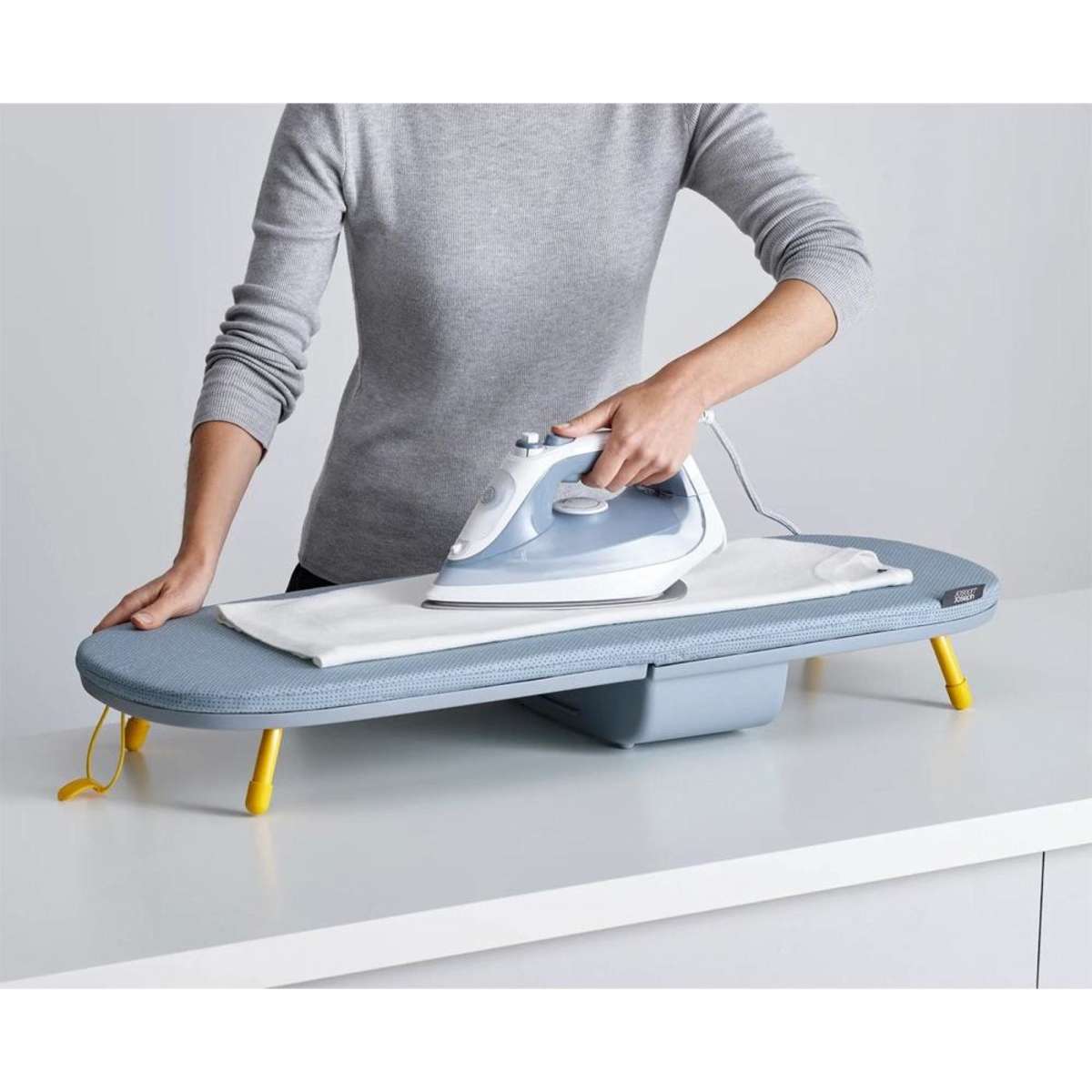 Joseph Joseph Pocket Folding TableTop Ironing Board Grey Woolworths