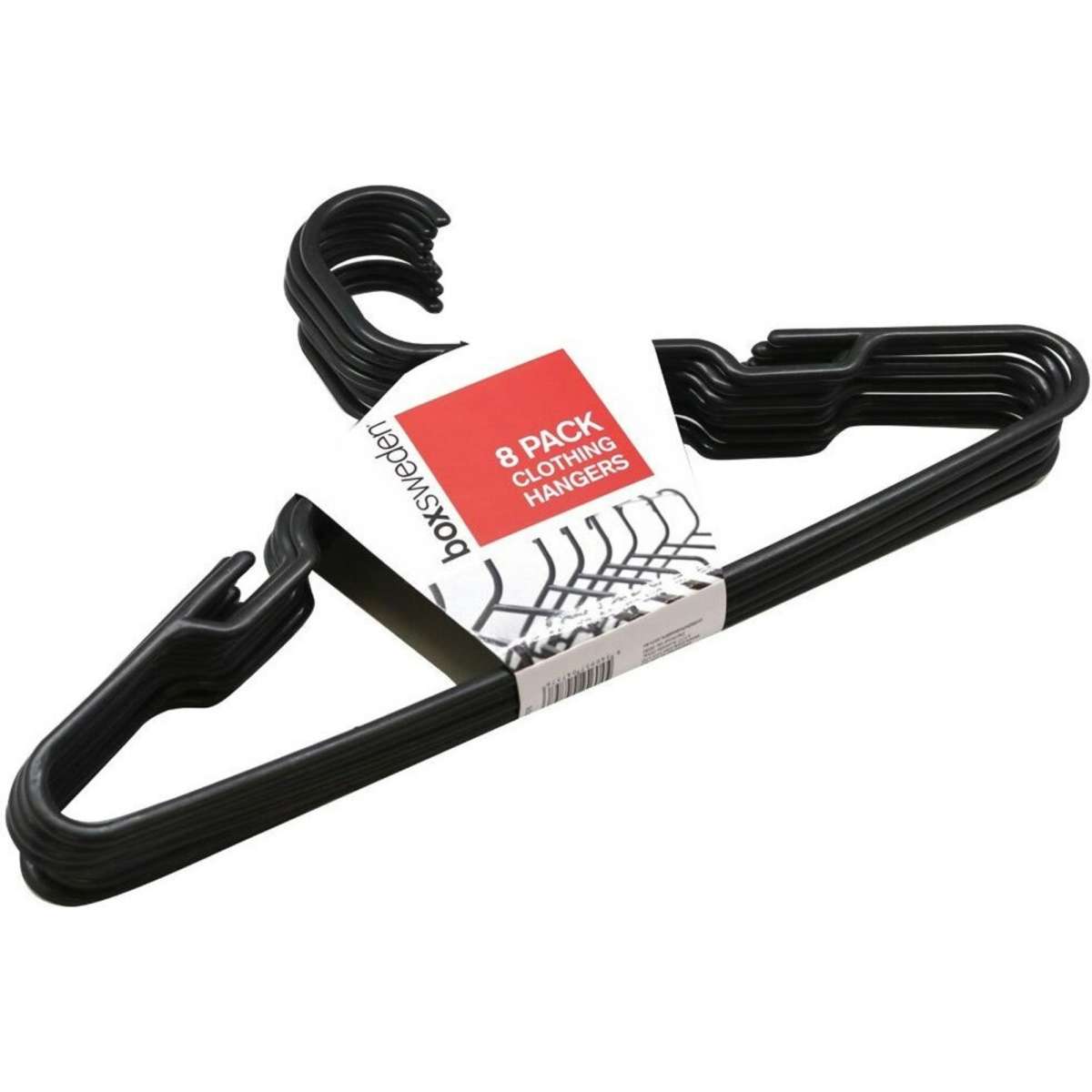 Boxsweden Clothing Hangers Black 40pc Woolworths