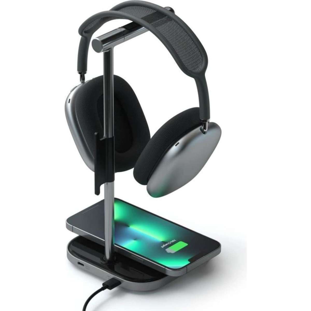 Satechi 2in1 Headphone Stand with Wireless Charger Woolworths