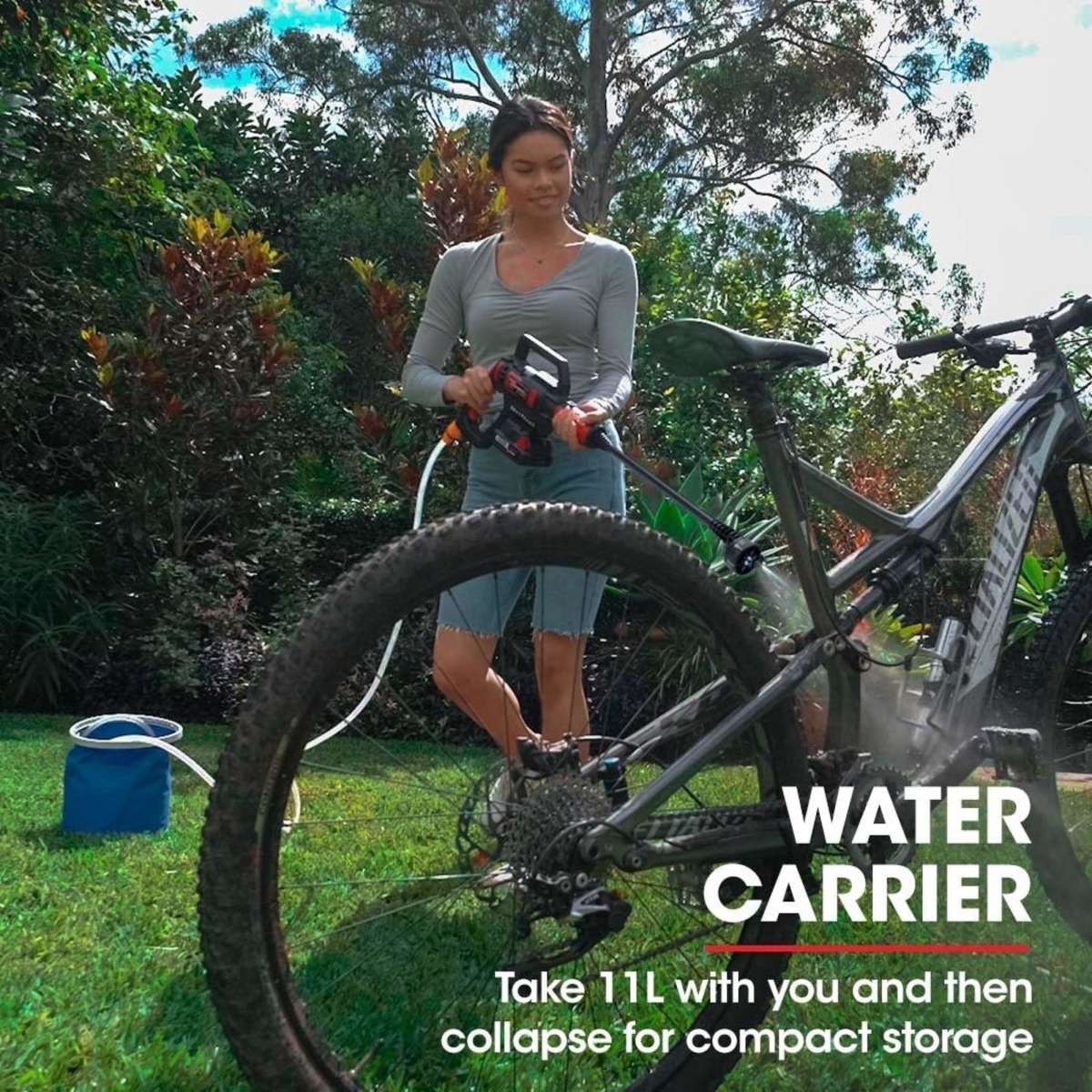 BaumrAg Electric Cordless Pressure Washer Cleaner 20V Battery Pump