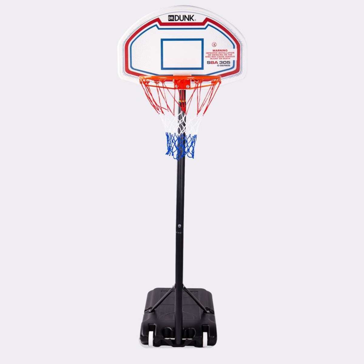 Drdunk Basketball Hoop Stand System Kids Height Adjustable Portable