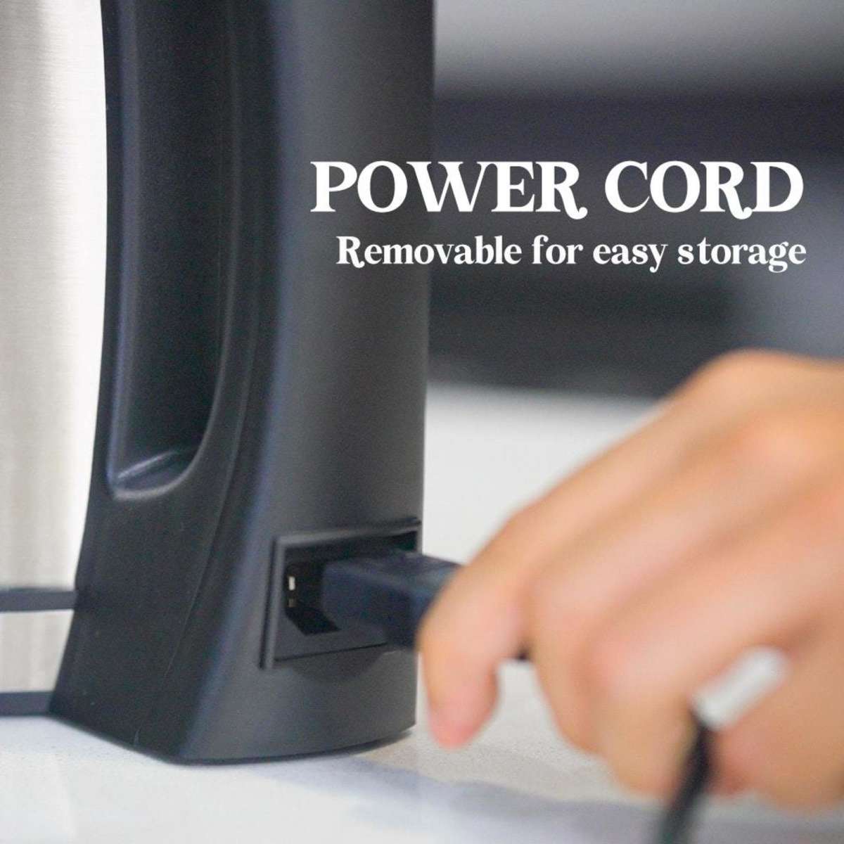 Eurochef Soup Maker Blender Smoothie Compact Hot Cold Stainless Steel