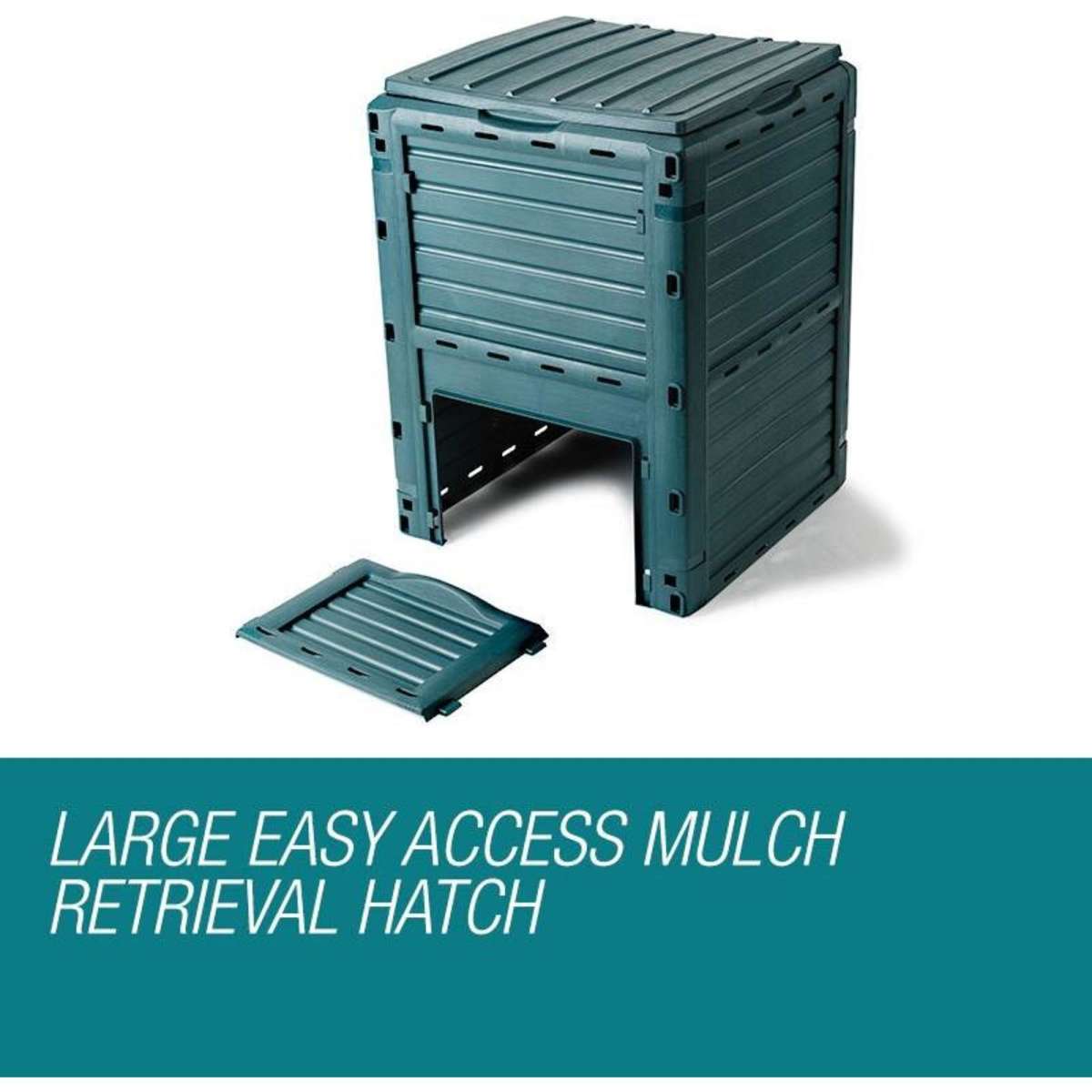 Plantcraft 290L Aerated Compost Bin Food Waste Garden Recycling