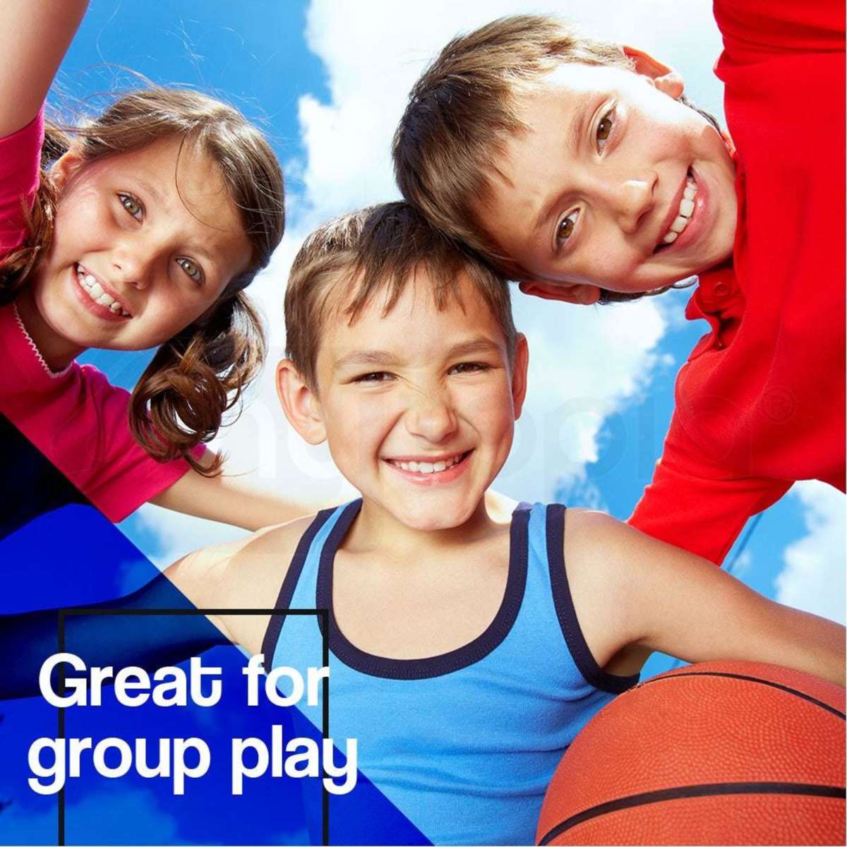 Dr.Dunk Adjustable Basketball Stand System Kids Hoop Portable Height