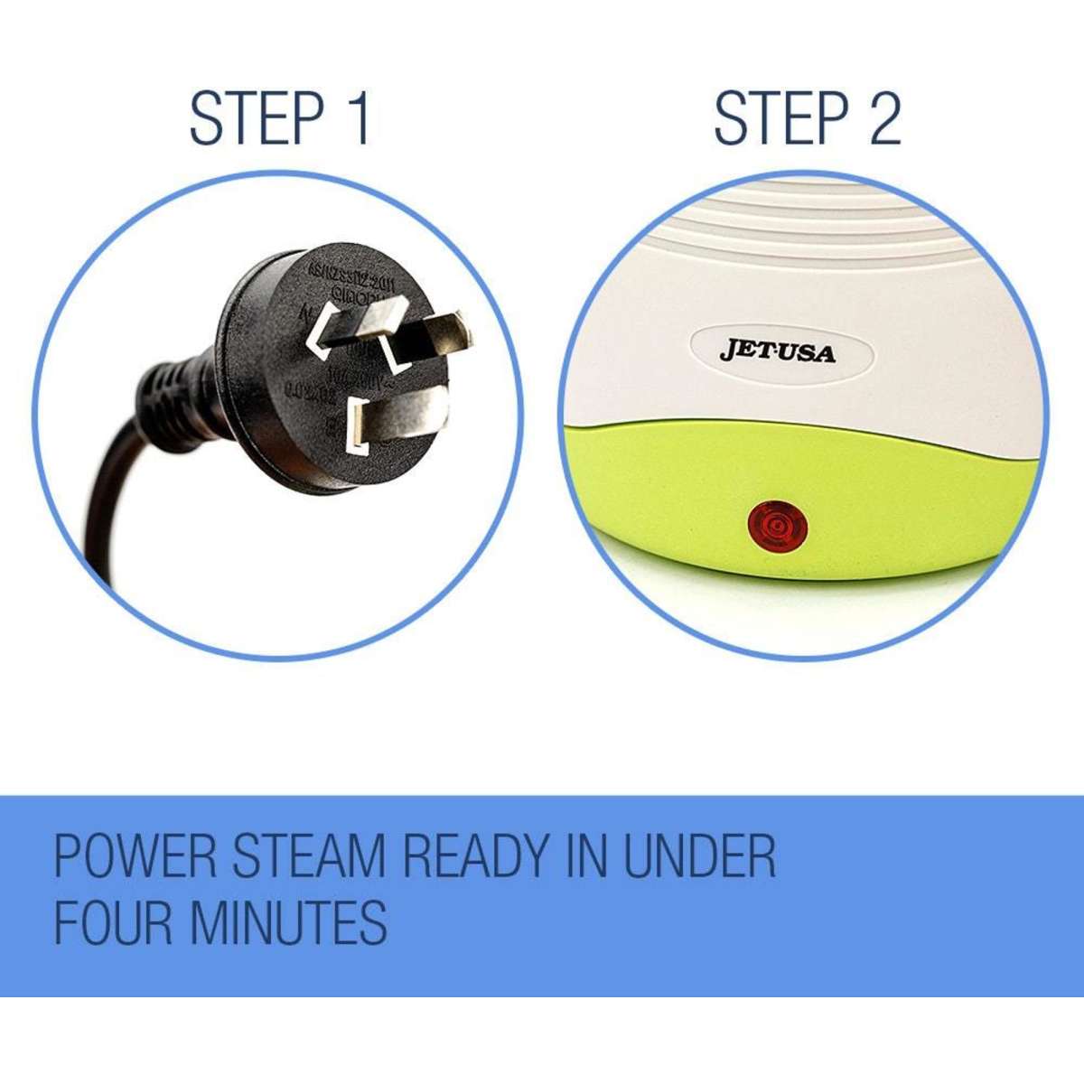 JetUsa Portable Steam Cleaner MultiPurpose High Pressure Handheld