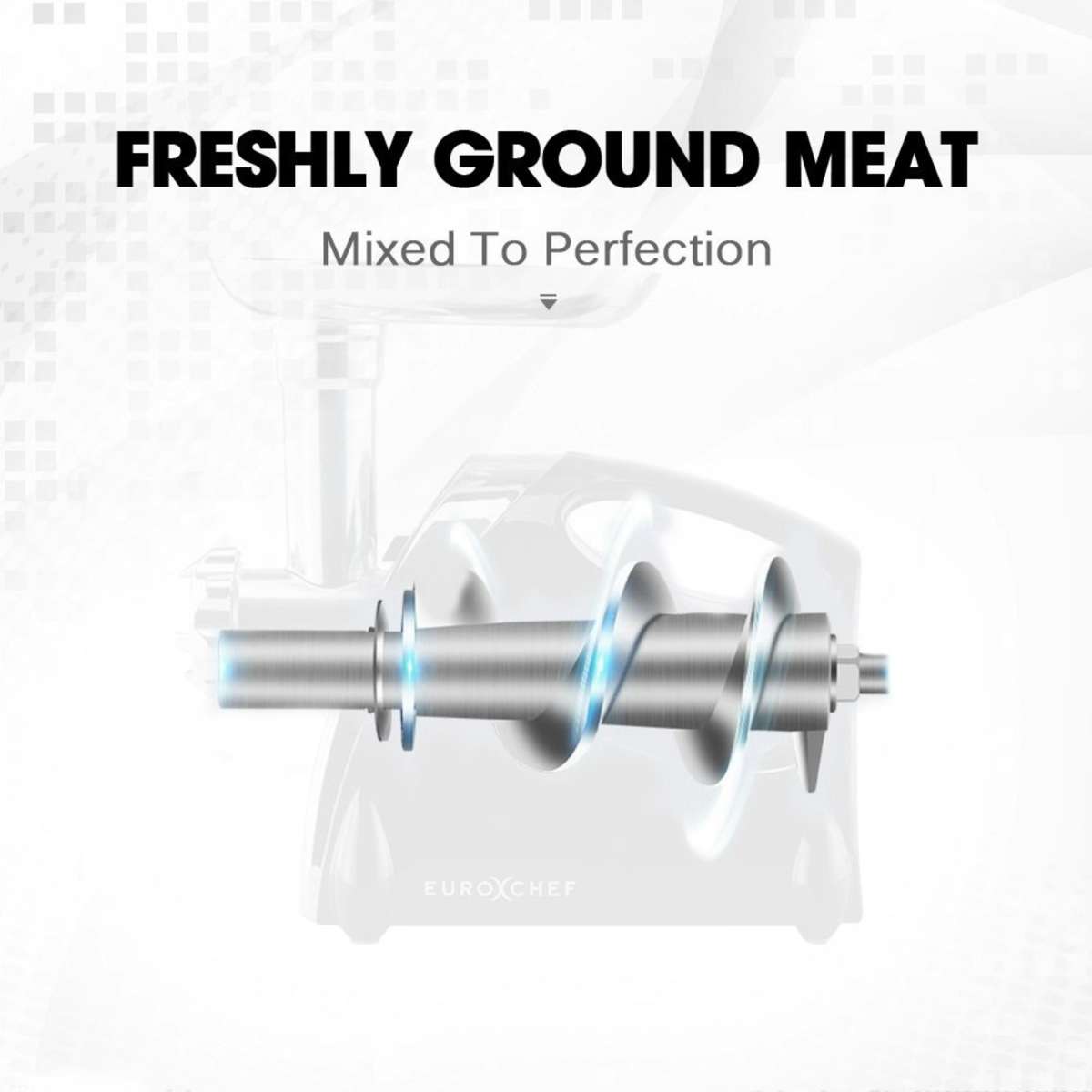 Eurochef Electric Meat Grinder Sausage Maker Filler Mincer Stuffer