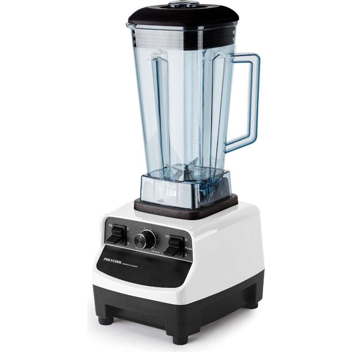 Polycool 2L 2200W CommercialGrade Blender With BpaFree Jug For Drink, Smoothie, Food, Ice