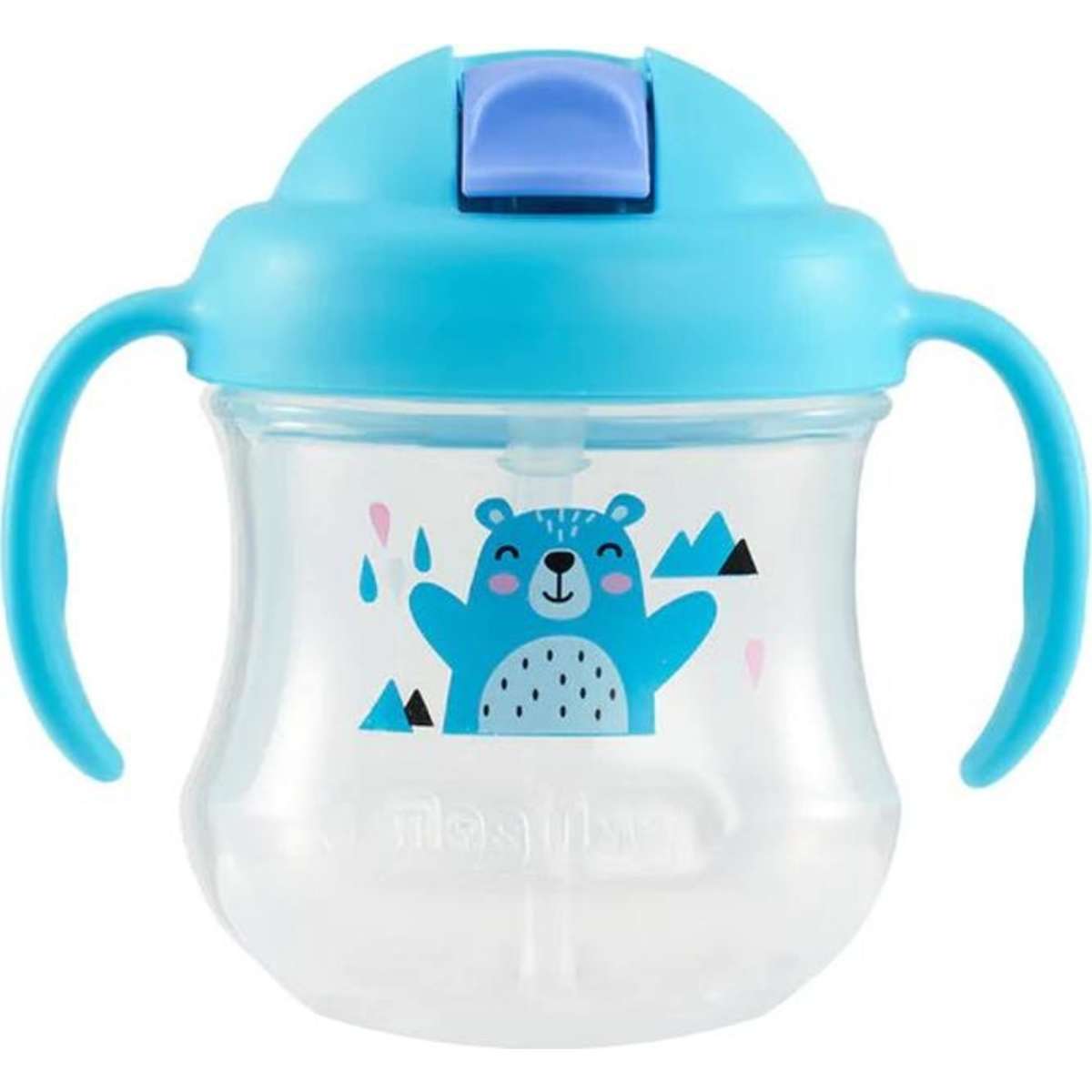 Pigeon 200ml Magmag Straw Cup Blue Baby/Toddler 8m+ | Woolworths