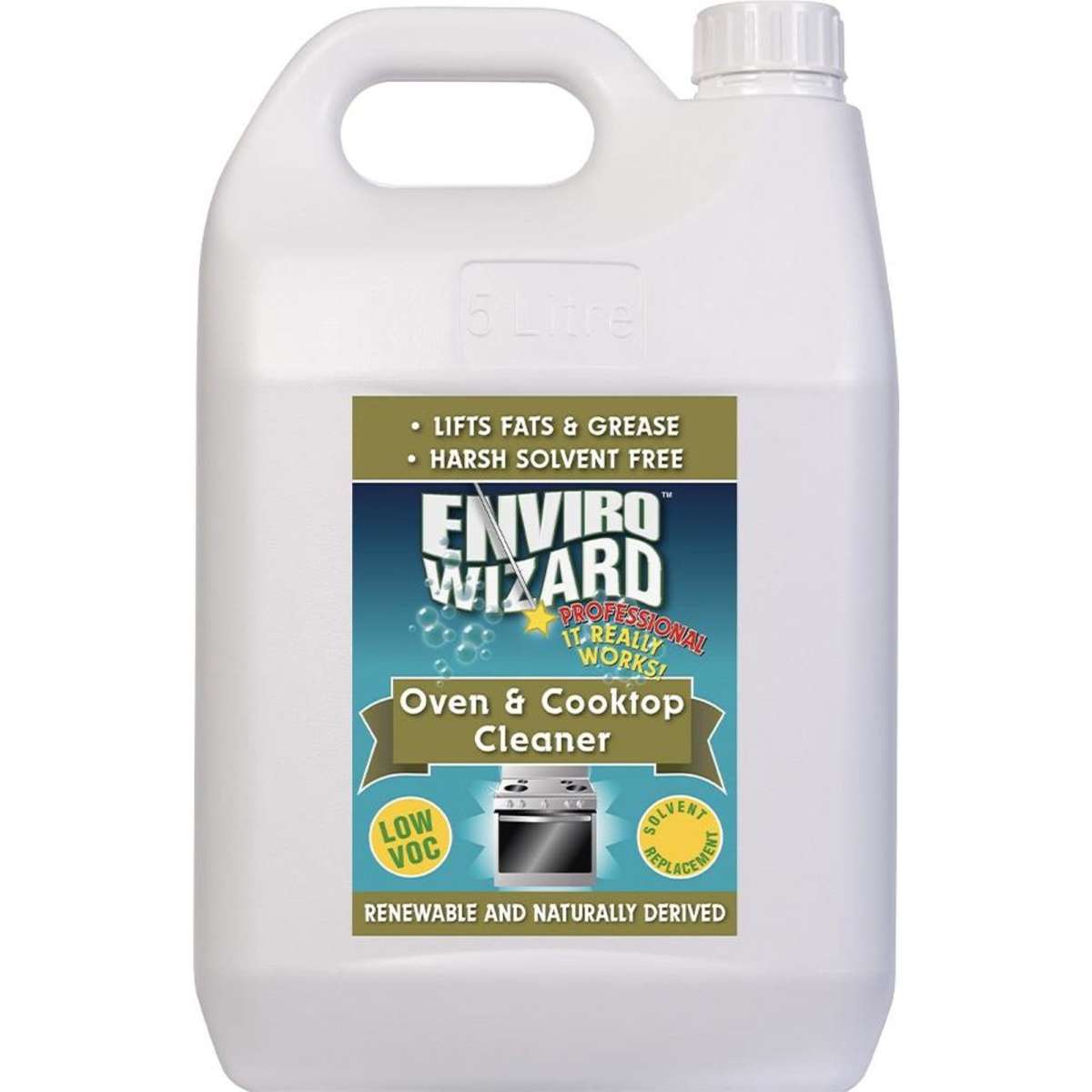Enviro Wizard Oven & Cooktop Cleaner 5L Woolworths