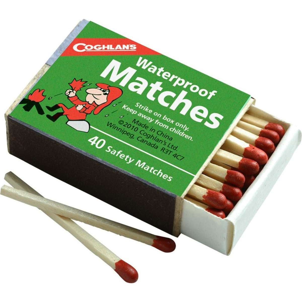 Coghlans Waterproof Safety Matches 160pc Woolworths
