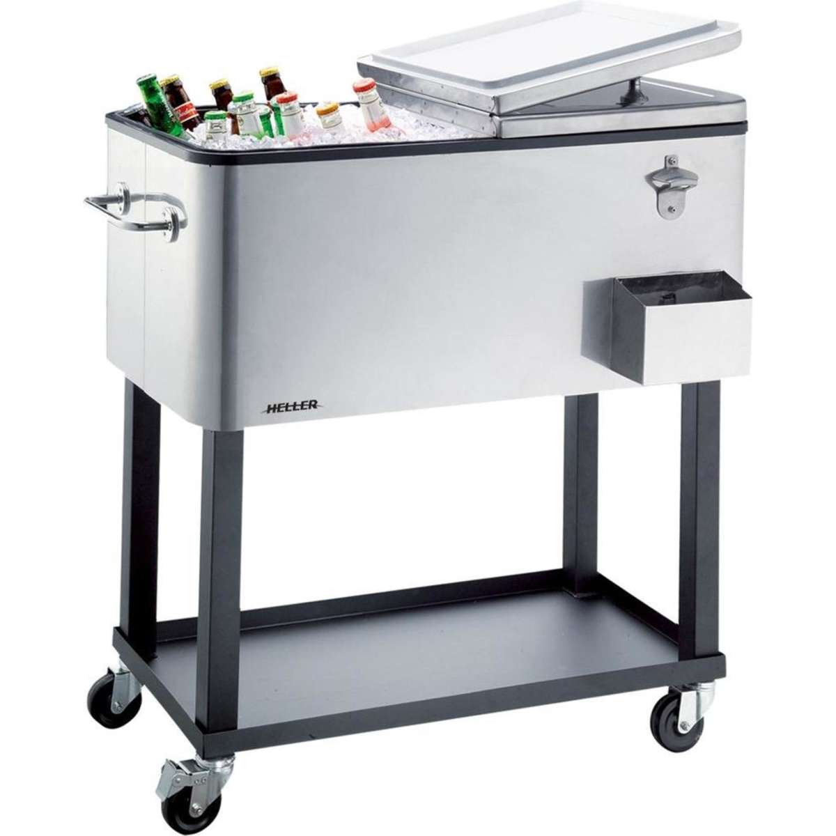 Heller Alfresco Ice Drink Cooler Cart 80L Woolworths