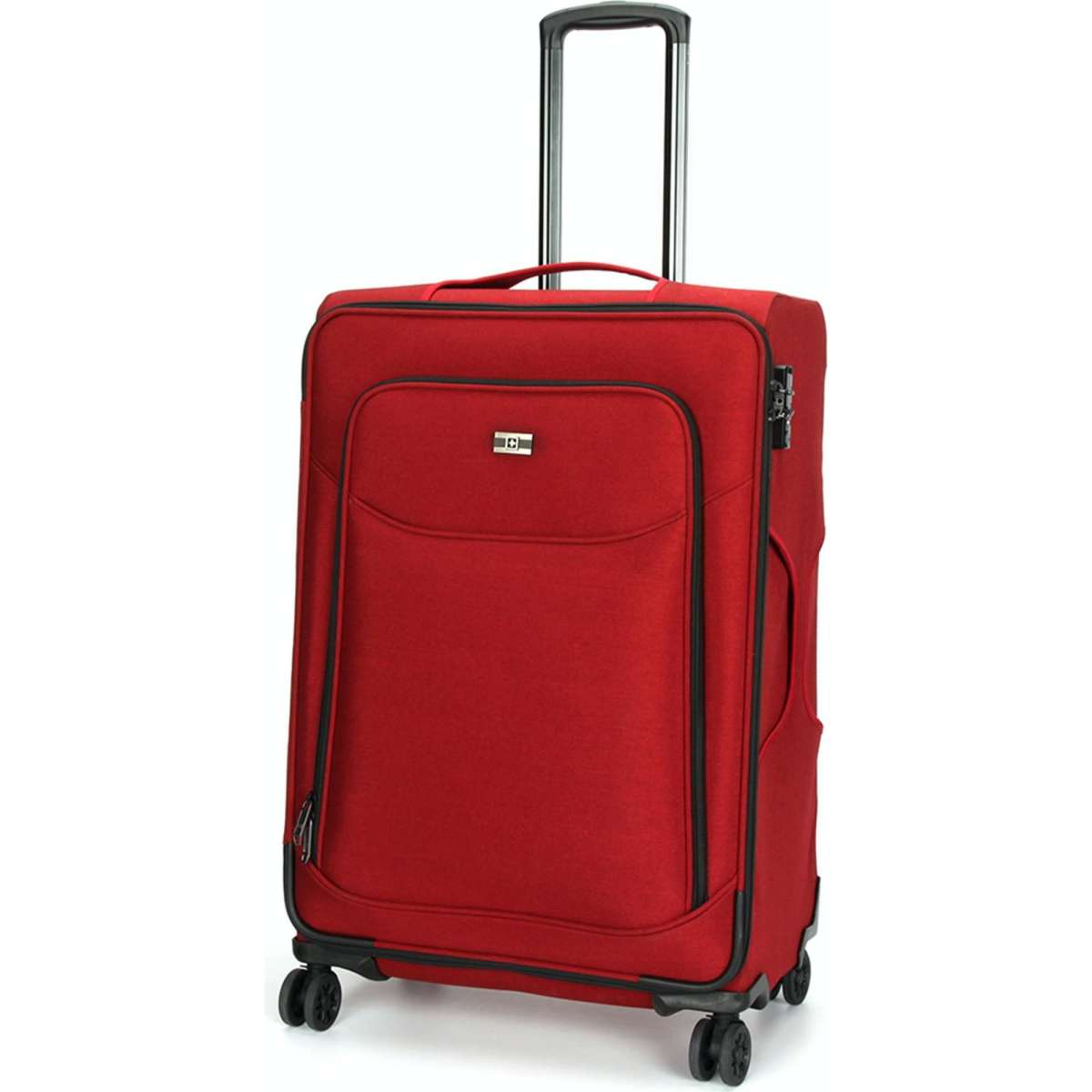Suissewin Swiss Luggage Suitcase Super Lightweight with 8 wheels SoftCase 3 Pieces Set SN17306