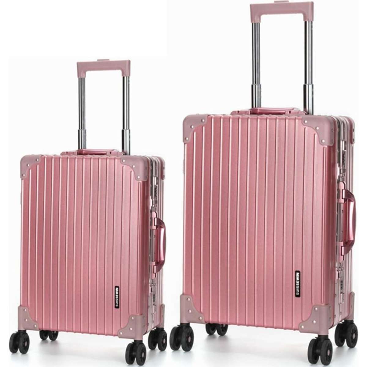 8 wheel luggage set