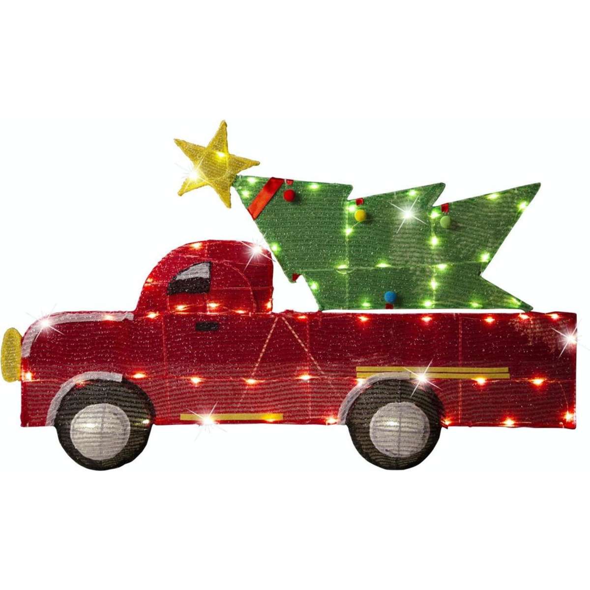 Stockholm Christmas Lights LED Pickup Truck Mesh Tinsel Woolworths