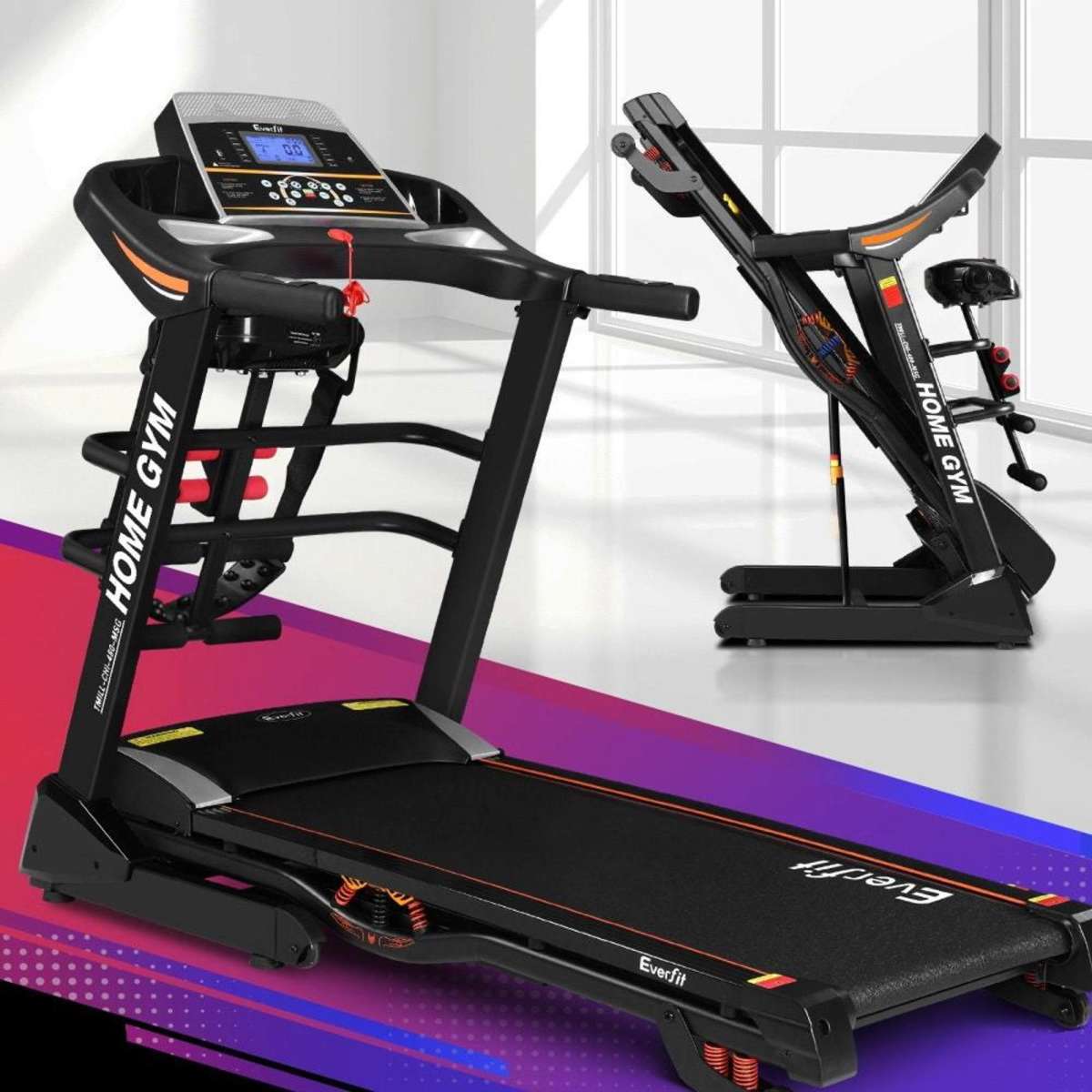 Everfit Treadmill Electric Home Gym Fitness Excercise Machine w