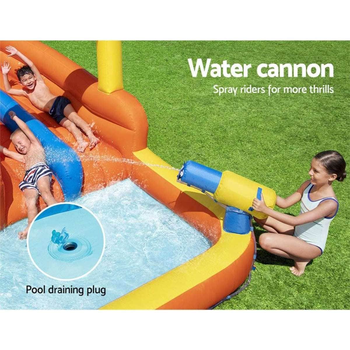 Bestway Inflatable Water Slide Jumping Castle Double Slides for Pool Playground Woolworths