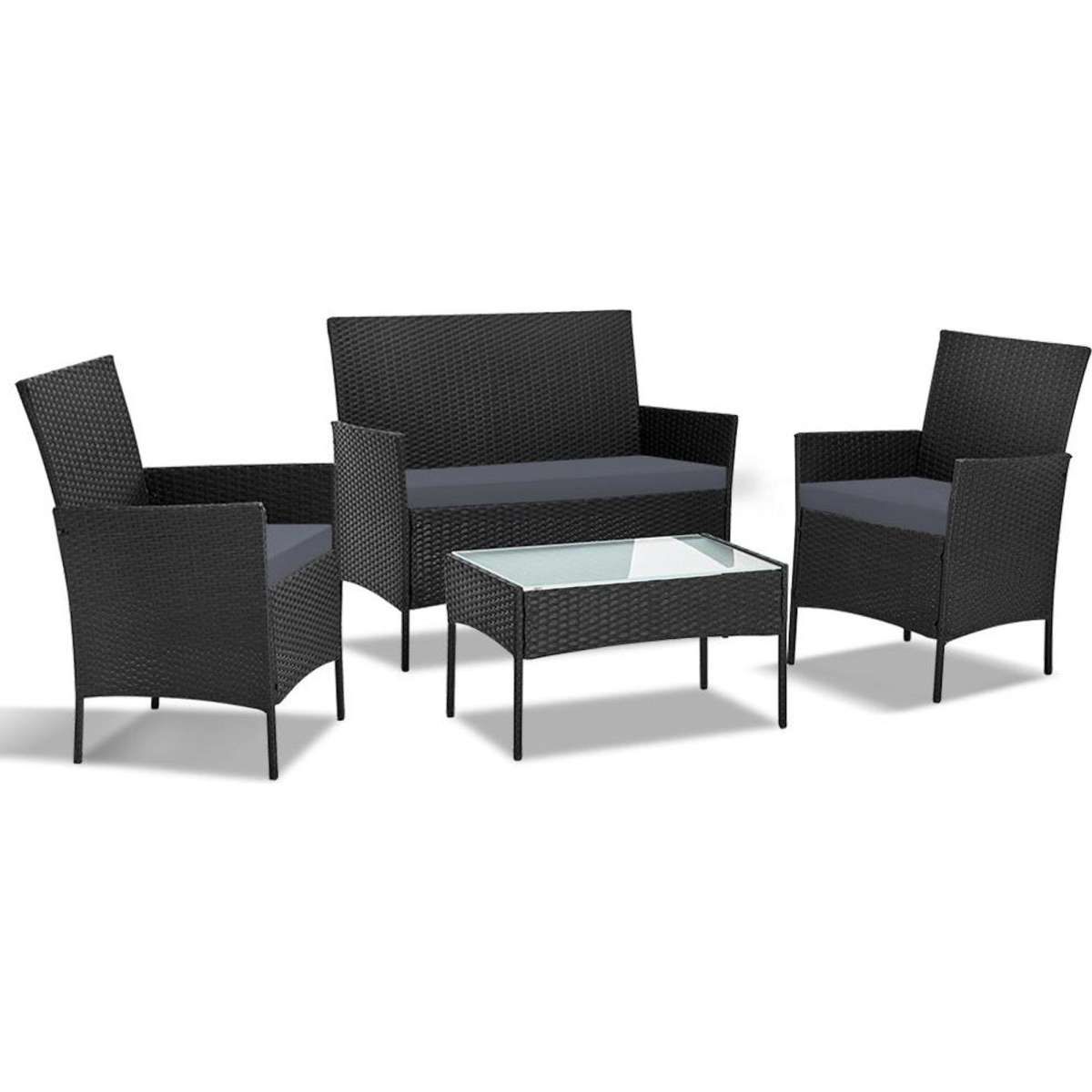 Gardeon Outdoor Furniture Outdoor Lounge Setting Wicker Sofa Set Patio