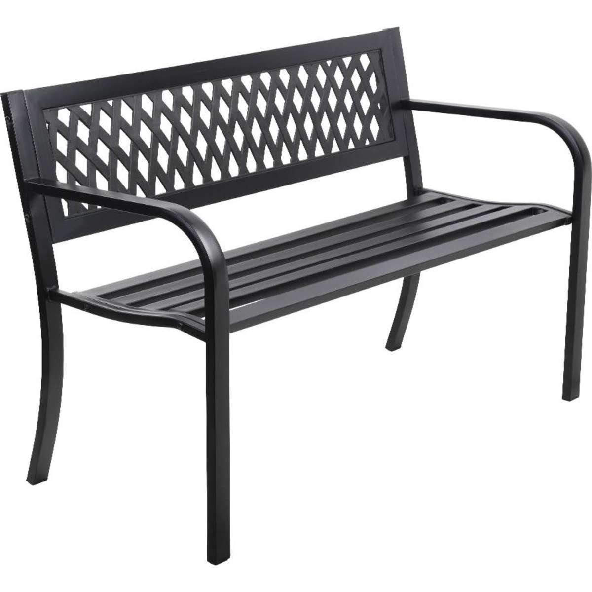 Gardeon Outdoor Garden Bench Seat Steel Outdoor Furniture 2 Seater Park ...