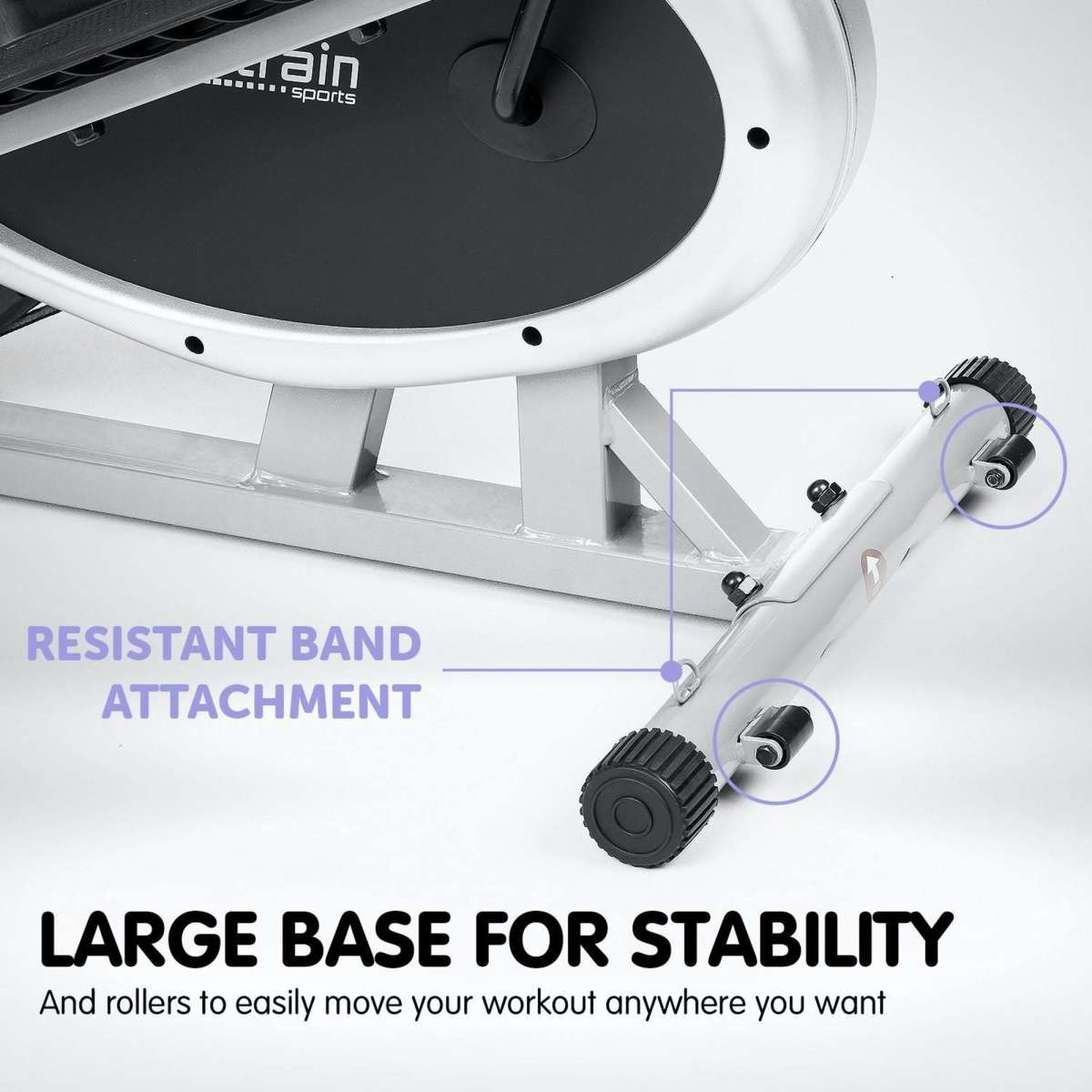 Powertrain 3in1 Elliptical Cross Trainer Exercise Bike with