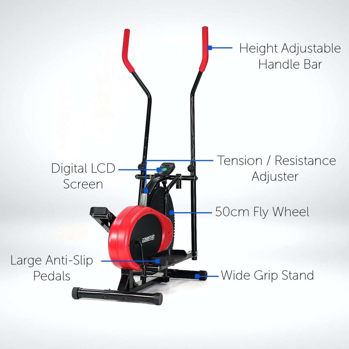 Powertrain Elliptical Cross Trainer Bike Woolworths