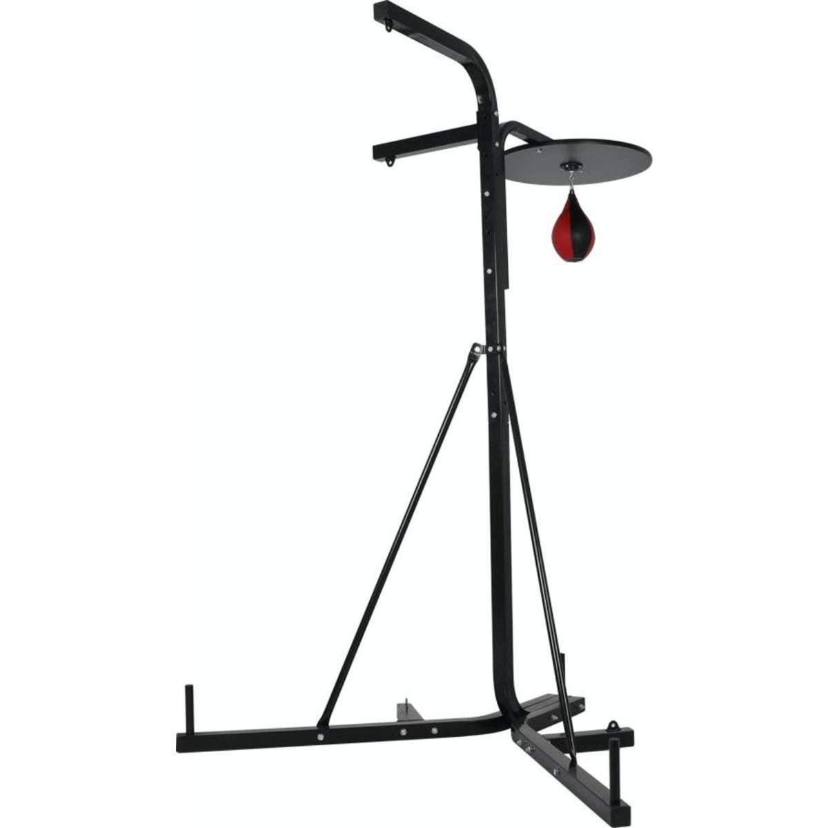 Centra Punching Bag Stand 3 Station Boxing Frame Sports Home Gym