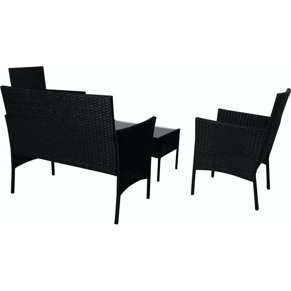 Levede 4 Pcs Outdoor Furniture Set Setting Patio Garden Table Chairs