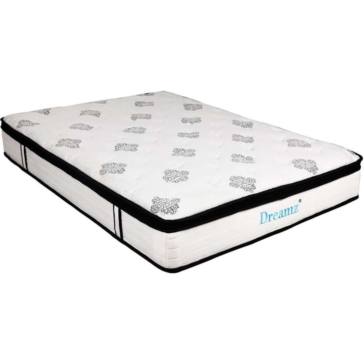DreamZ Bedding Premium Spring Mattress Bed Top Foam Medium Firm 30CM