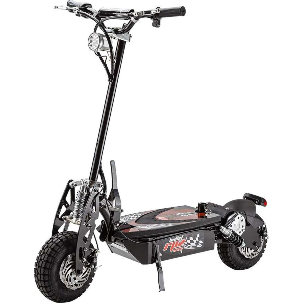 Bullet Rpz1600 Series 1000W Electric Scooter 48V Turbo W/ Led For
