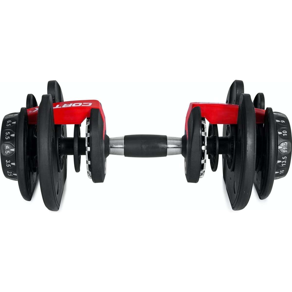 Cortex 52.5lbs Adjustable Dumbbell Pair | Woolworths