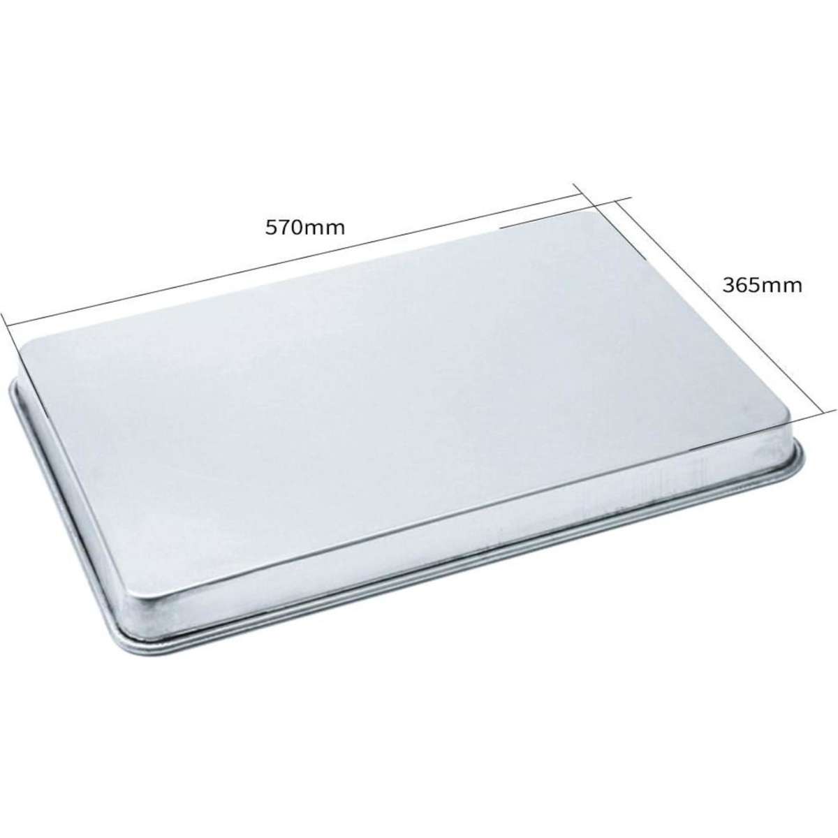 SOGA Aluminium Oven Baking Pan Cooking Tray for Baker Gastronorm 60*40