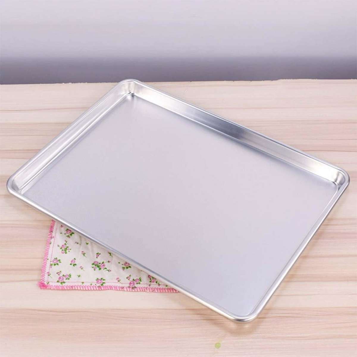 SOGA Aluminium Oven Baking Pan Cooking Tray for Bakers Gastronorm 60*40
