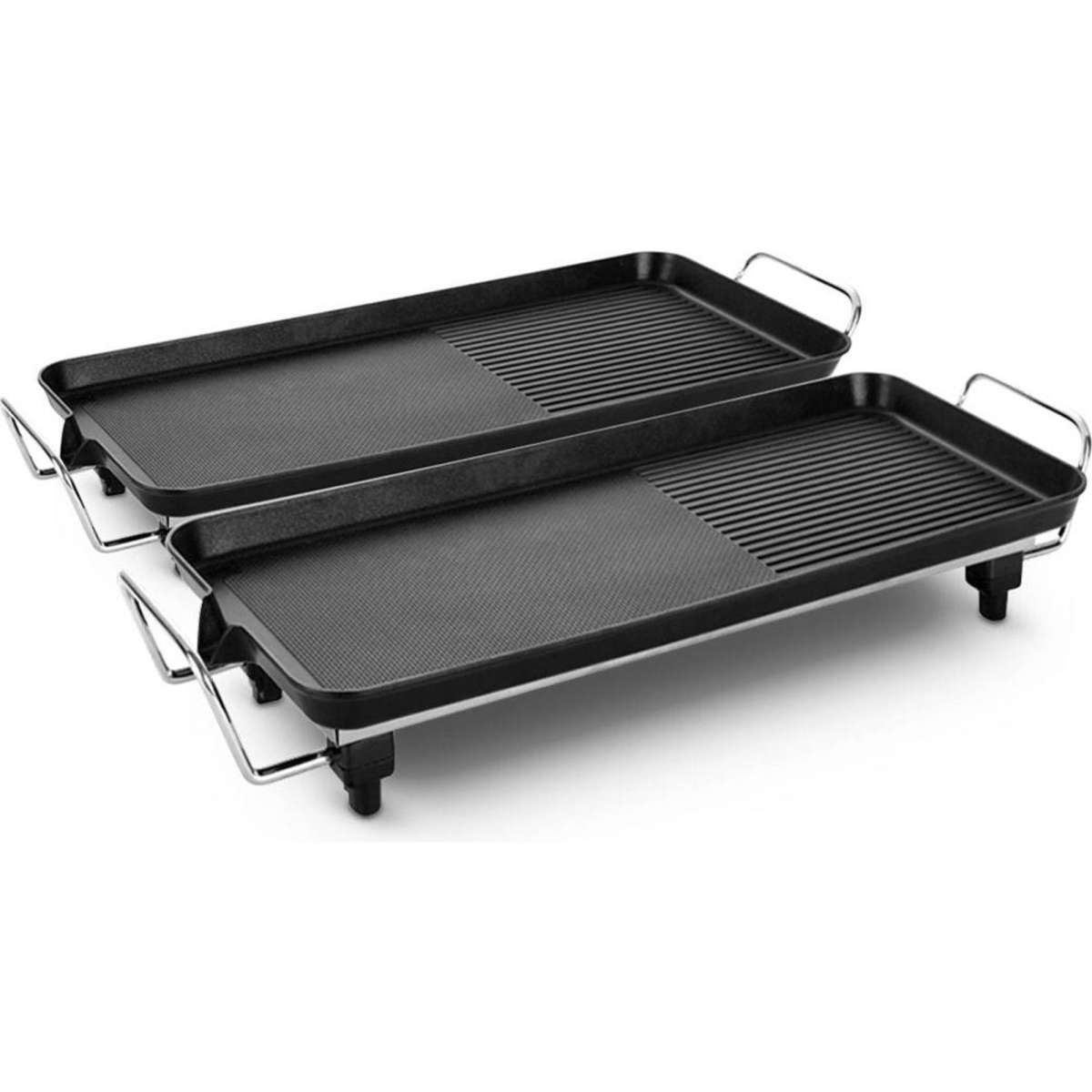 SOGA 68cm Electric BBQ Grill Teppanyaki Plate NonStick Surface Hot