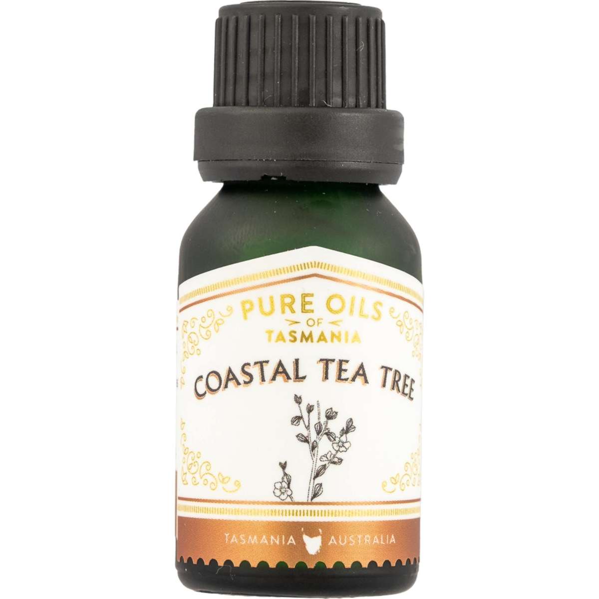 Pure Oils of Tasmania Coastal Tea Tree Pure Essential Oil in Bamboo Box 15ml Woolworths