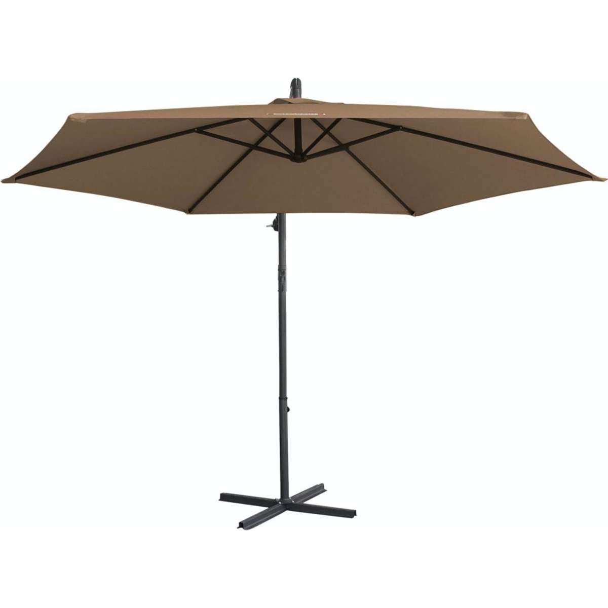 Milano 3M Outdoor Cantilever Umbrella 3 x 2.5m Latte Woolworths