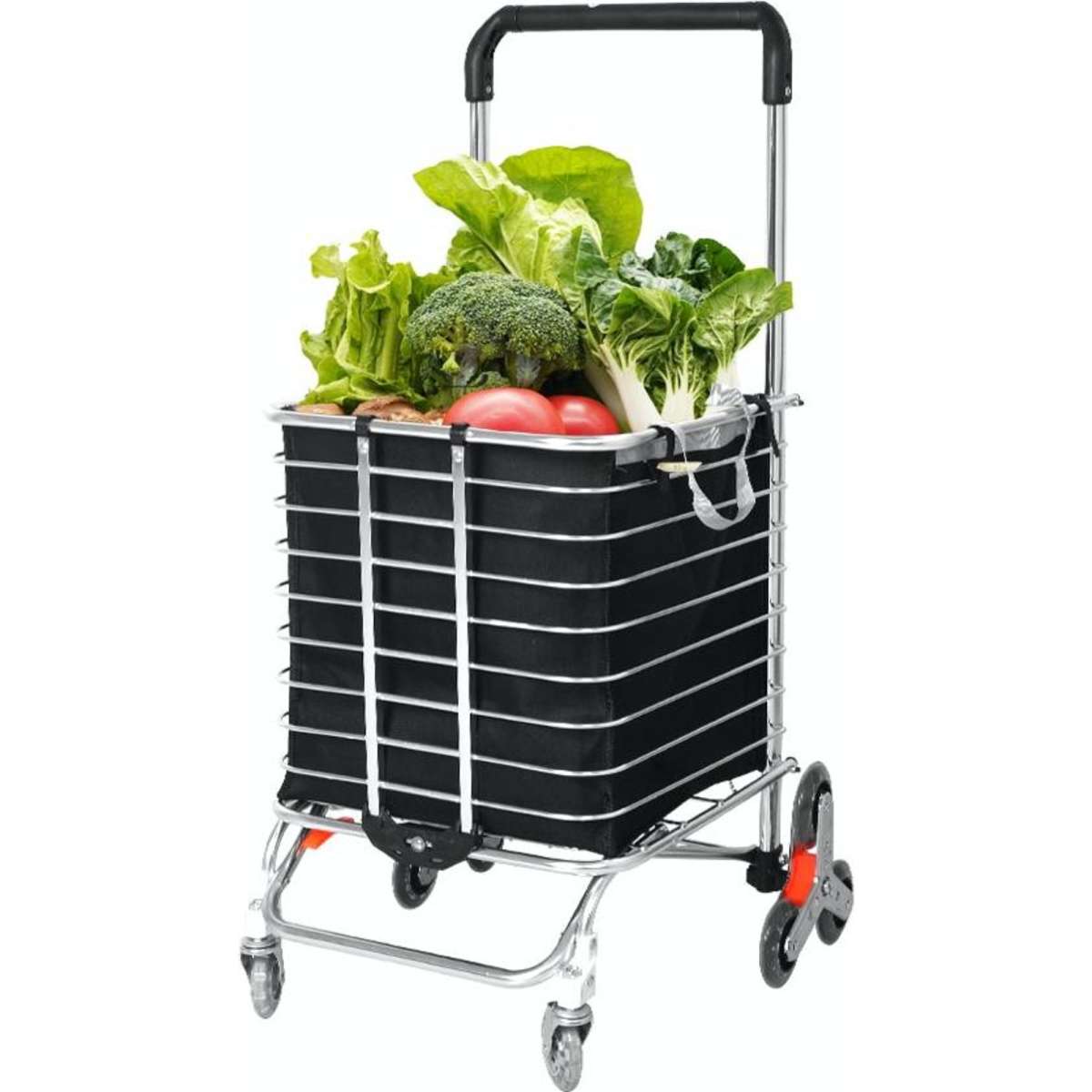 Traderight Group 40L Foldable Shopping Cart Trolley Basket Luggage