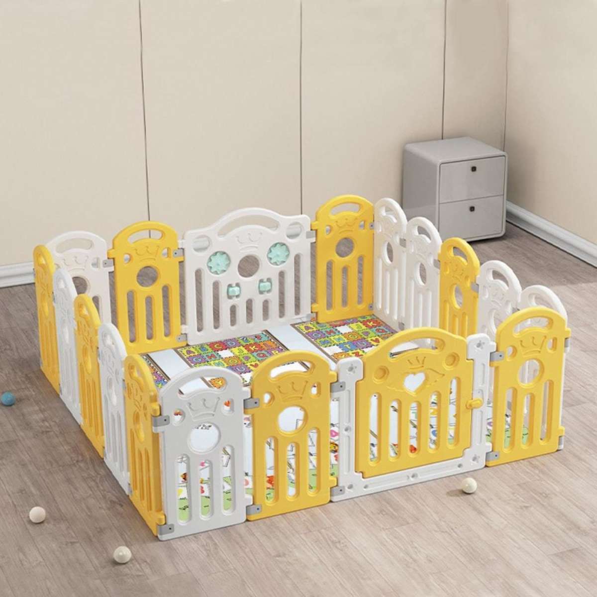 Bopeep Kids Playpen Baby Safety Gate Toddler Fence Child Play Game Toy   1073993358 6 