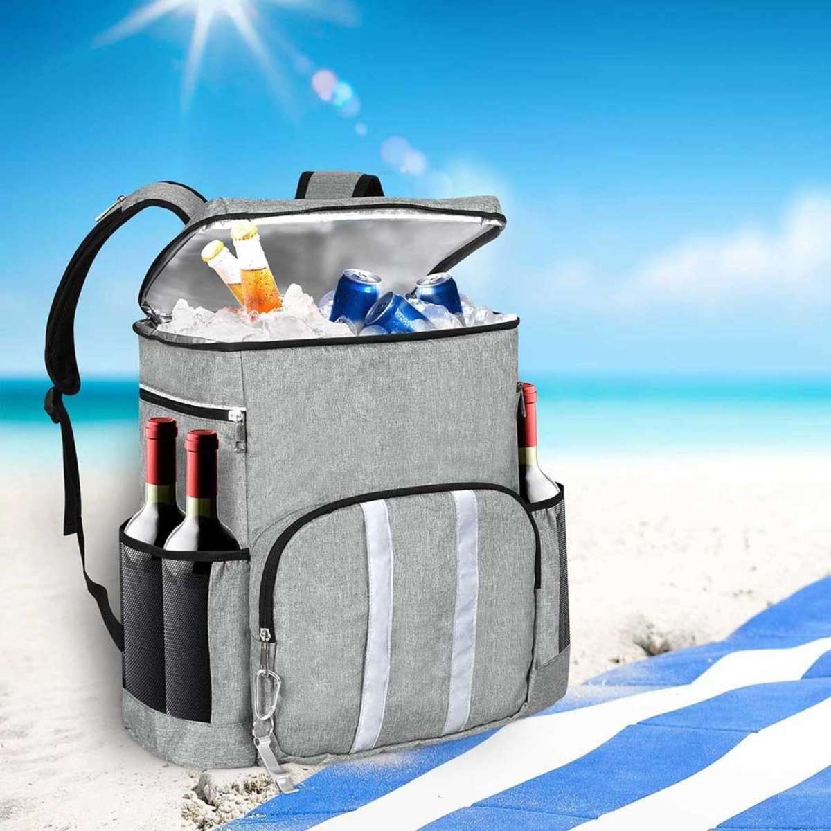 Slimbridge Cooler Backpack Cool Bag Insulated Thermal Picnic Case