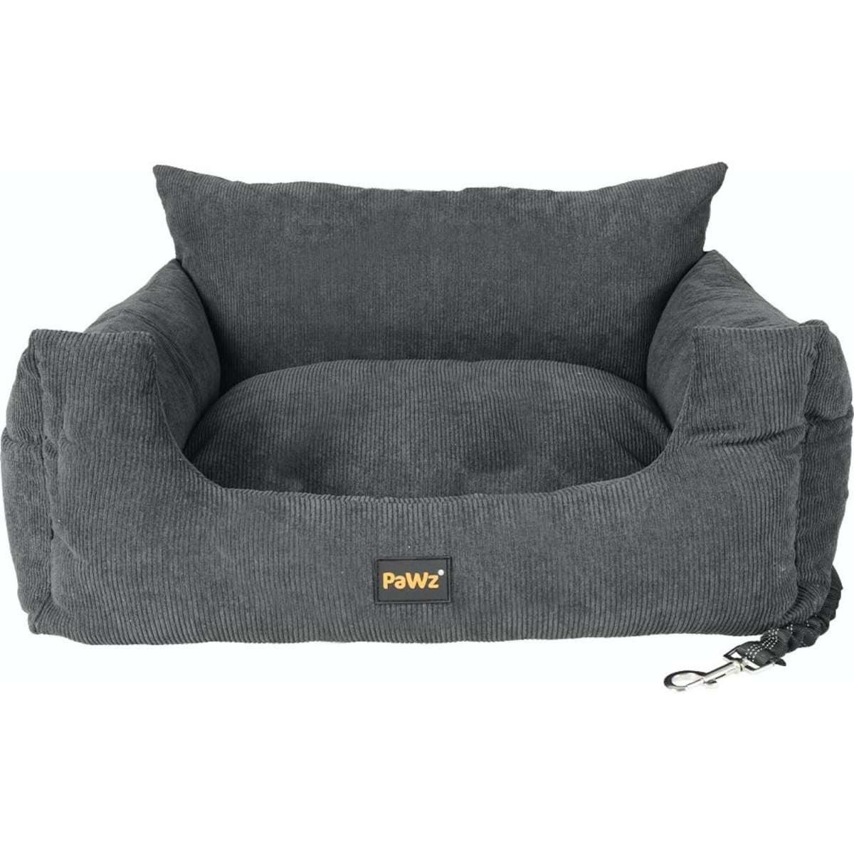 PaWz Pet Car Booster Seat Dog Protector Portable Travel Bed Removable