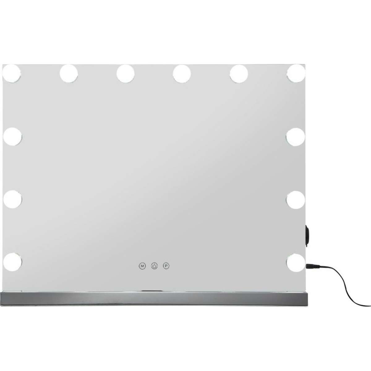 Embellir Makeup Mirror 58x46cm Hollywood Vanity with LED Light Tabletop