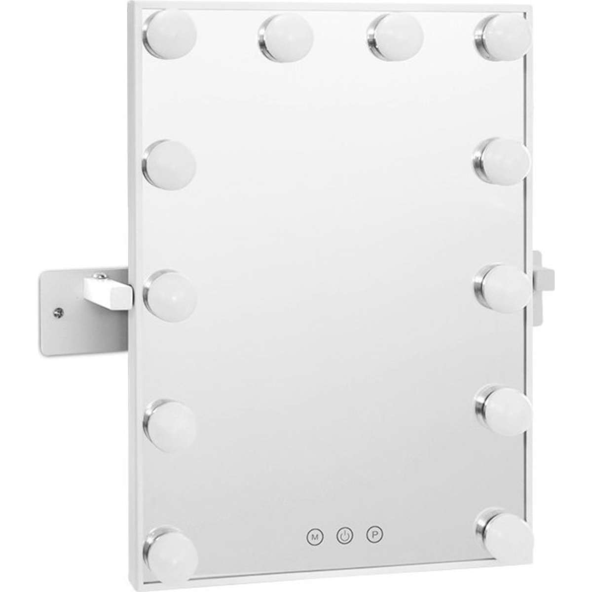 Embellir Wall mirror Makeup Mirror With Light Vanity 12 LED Bulbs ...