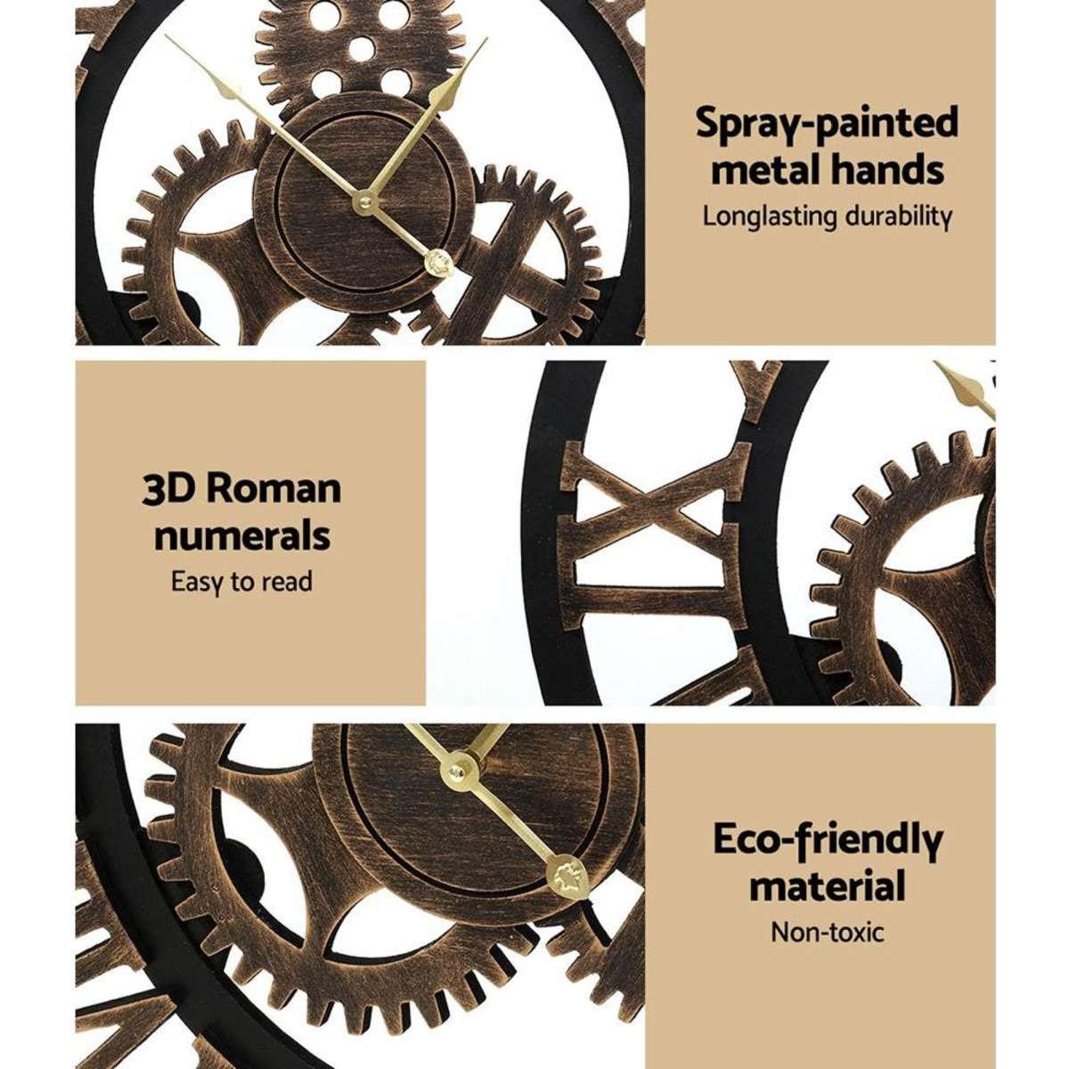 artiss-80cm-wall-clock-large-retro-roman-numerals-brown-woolworths
